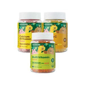 네추럴라이즈 어린이 비타민 젤리 키즈 종합 영양제 꾸미 혼합 3종 (25,500원/멤버십무료)