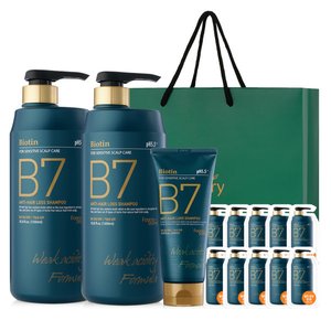 B7 약산성 샴푸 1000ml 2개+200ml 선물세트 (19,840원/무료)