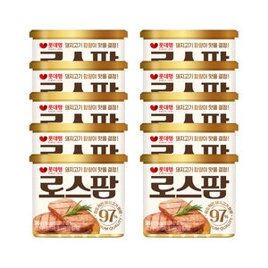 롯데햄 로스팜97 340g, 2종 5개+5개 (24,890원) (네멤무료)