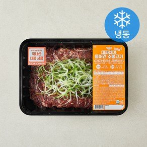 요리락 대파채가 한웅큼 들어간 소불고기 (냉동), 1개, 500g (10,990원)