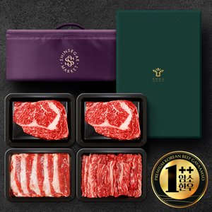 신세계백화점 투뿔 암소한우 선물세트1Kg(173,660원/무배)