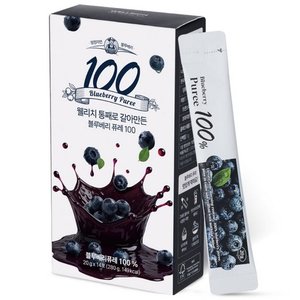블루베리 퓨레 100 14개 20g (11,400원/무료)