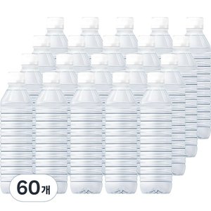 물하나 지리산 eco 생수 무라벨, 500ml, 60개 (9,560원)