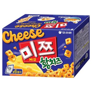 오리온 미쯔 황치즈 6p (3,360원) (와우무료)