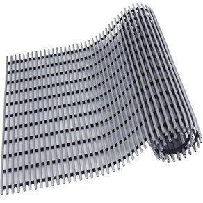 월광 미끄럼방지 욕실매트 튜브형 100 x 60 cm, 회색, 1개 (13,430원)