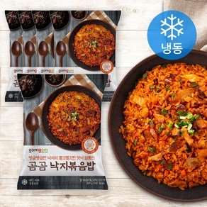 gomgom 곰곰 낙지 볶음밥 (냉동), 300g, 5개 (12,160원)