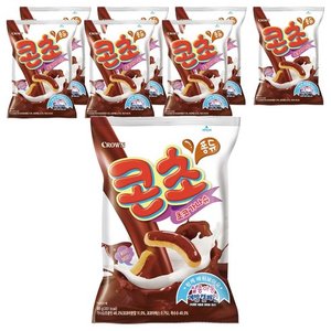 크라운 콘초 초코가나슈, 66g, 8개 (7,480원)