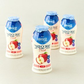 매일바이오 고단백 그릭요거트 드링크 사과, 1개, 4개입, 150ml (6,690원)