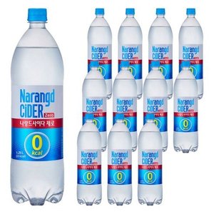 나랑드사이다 제로, 1.25L, 12개 (10,580원) (무료)