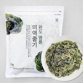 주일 완도 명품 미역줄기, 1kg, 1개 (5,200원)