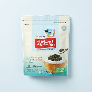 광천김 바삭바삭 모둠 광천 김자반, 40g, 10봉 (10,900원/무료배송)