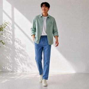 에어라이트 썸머 밴딩 스판 데님팬츠 (16,800원 / 무료)