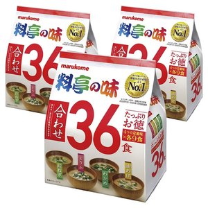 마루코메 요리정의 맛 모듬 파 + 두부 + 미역 + 유부 36개입, 3개, 600g (13,840원)