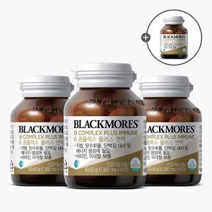 블랙모어스 B콤플렉스 60정 x 4병 (34,900원/무료)