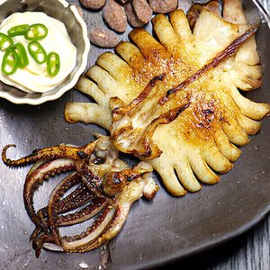 원양산 반건조 오징어 10미 500g (14,900원) (무배)