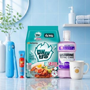 리스테린 그린티 마일드 750ml 4개 + 250m 랜덤 증정 외 (14,264원/무배)