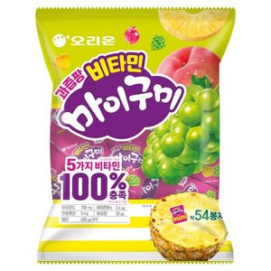마이구미 미니 과즙팡 비타민 54p, 529.2g, 1개 (7,930원/무료)