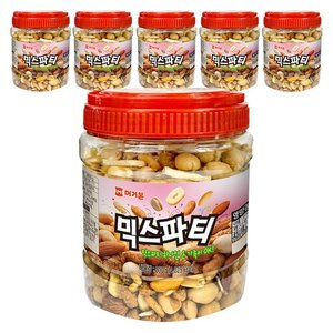 머거본 믹스파티 믹스넛, 800g, 6개 (34,340원/무료)