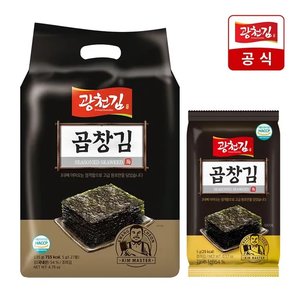 광천김 프리미엄 곱창김 도시락김 5g 27봉 (11,200원/무료)