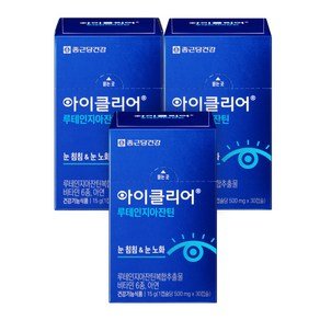 아이클리어 루테인지아잔틴, 30정, 3개 (21,520원)