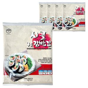 시골 구운 김밥김 10p, 20g, 5개 (18,050원)