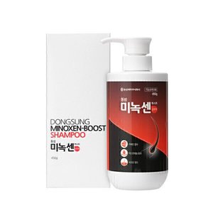 동성제약 미녹센 부스트 샴푸 450ml (12,760원/무료)