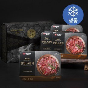 이동갈비 소고기 한입 LA양념갈비 선물세트 (냉동), 500g, 4개 (64,900원)