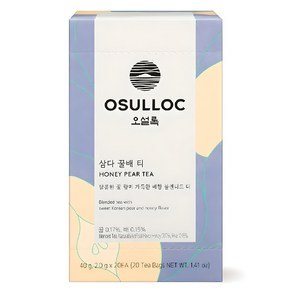 오설록 삼다 꿀배 티, 1.5g, 20개입, 1개 (7,100원)