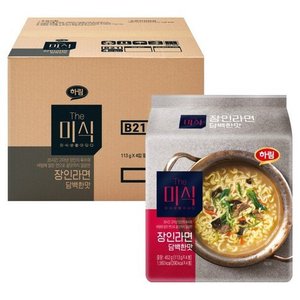 더미식 장인라면 담백한맛 113g, 32개 (24,140원)