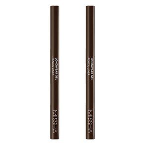 미샤 롱웨어 젤 펜슬 라이너 0.14g, 피칸브라운, 2개 (5,950원)
