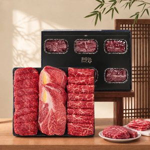한우 1등급 구이용 선물세트 1.05kg (112,460원/무료)