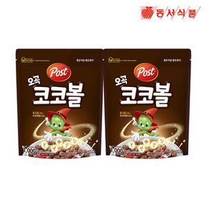 포스트 오곡 코코볼 1kg, 2개 (18,560원/무료)