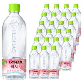 이로하스 일로하스 피치, 540ml, 24개 (20,220원)