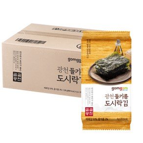 gomgom 곰곰 광천 들기름 도시락김, 4g, 32개 (8,990원)