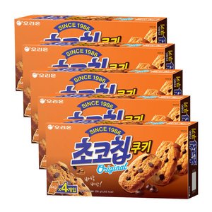 오리온 초코칩쿠키 256g X5개 (12,730원/무료)