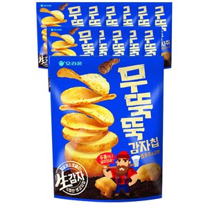 무뚝뚝감자칩 통후추 소금맛 과자 12개 (13,400원/무료)