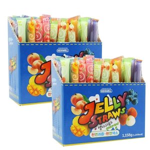 키즈웰 젤리스트로우 1158g 2박스 (15,790원/무료)