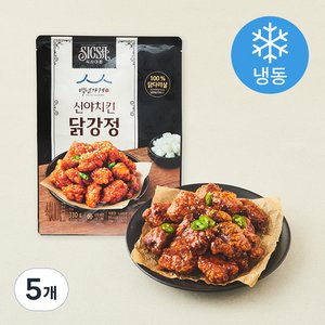 식사이론 백년가게 신야치킨 닭강정 (냉동), 330g, 5개 (24,950원)