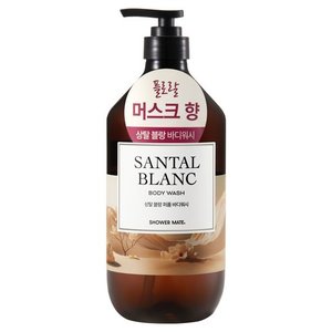 샤워메이트 로얄 모이스처 퍼퓸 상탈 블랑 바디워시 플로랄 머스크 (4,450원)