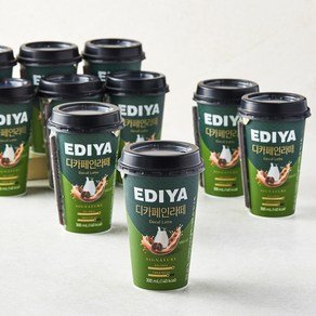 이디야 디카페인라떼, 10개, 300ml (15,970원)