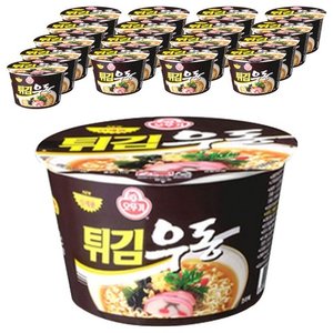 오뚜기 튀김우동 110g, 18개 (14,060원) (와우무료)