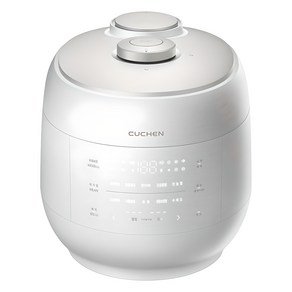 쿠첸 그레인 풀스테인리스 전기압력밥솥 6인용, CRT-UPDS0670W, 화이트 (291,760원)