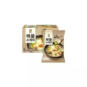 이가자연면 해물수제비 6개입 BOX (9,650원/무료)