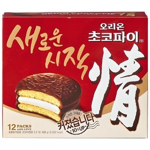 오리온초코파이 정, 468g, 2개 (7,250원/무료)