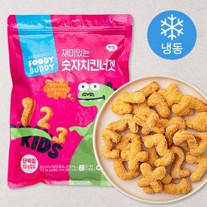 푸디버디 재미있는 숫자 치킨너겟 (냉동), 500g, 1개 (8,810원)
