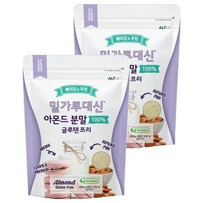 알티스트 밀가루대신 글루텐프리 아몬드 파우더, 250g, 2개 (12,980원)
