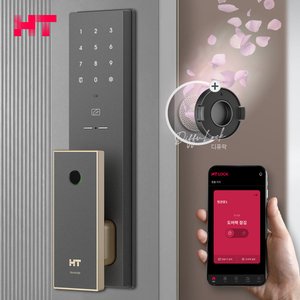 현대HT IoT 지문인식 무타공 도어락 푸시풀 현관 번호키 설치 TDL-P2102F 디퓨... (119,900원 / 0)