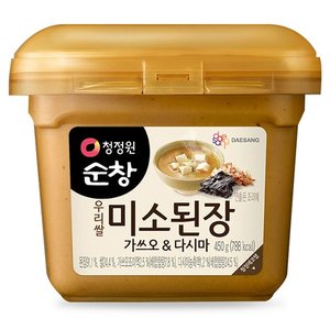 청정원순창 미소된장 가쓰오 앤 다시마 (4,450원) (무료)