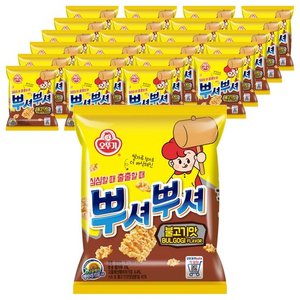 오뚜기 뿌셔뿌셔 불고기맛 90g x 24개 (11,710원) (프레시)