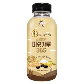 이소당 11곡물 미숫가루 식사대용 선식 국산 서리태 365ml 설탕포함 10병, 60g, 10개 (28,880원)